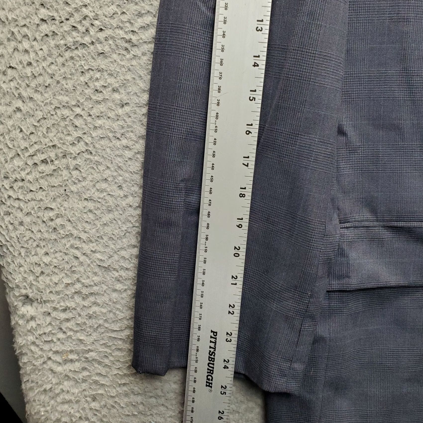 Vintage Hickey Freeman Blazer Jacket Mens 44 Multi Formal Notch Lapel Single Breasted Blazer Jacket Mens 44 Multi Formal Notch Lapel Single Breasted Size 44R - 3 Thumbnail