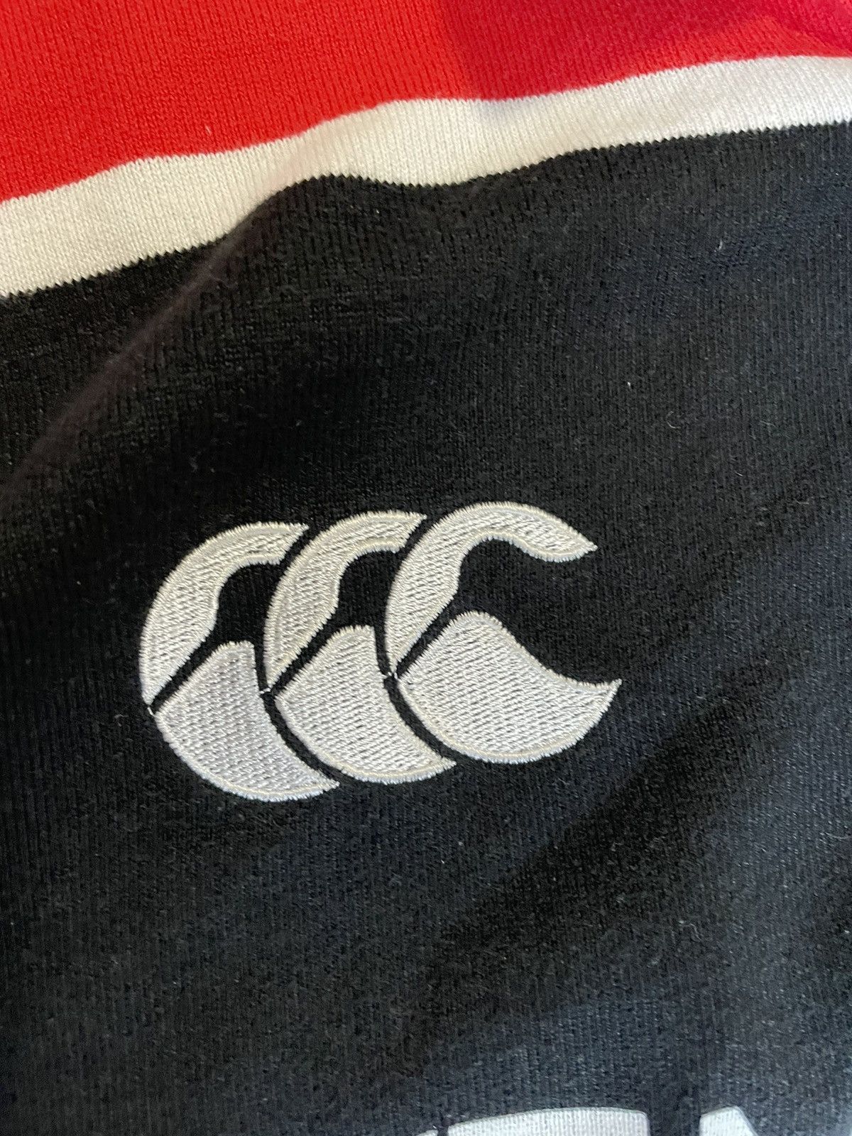 Canterbury of New Zealand × Vintage Saracens 2000 2001 Home Vintage Canterbury rugby shirt size Size US L / EU 52-54 / 3 - 3 Thumbnail