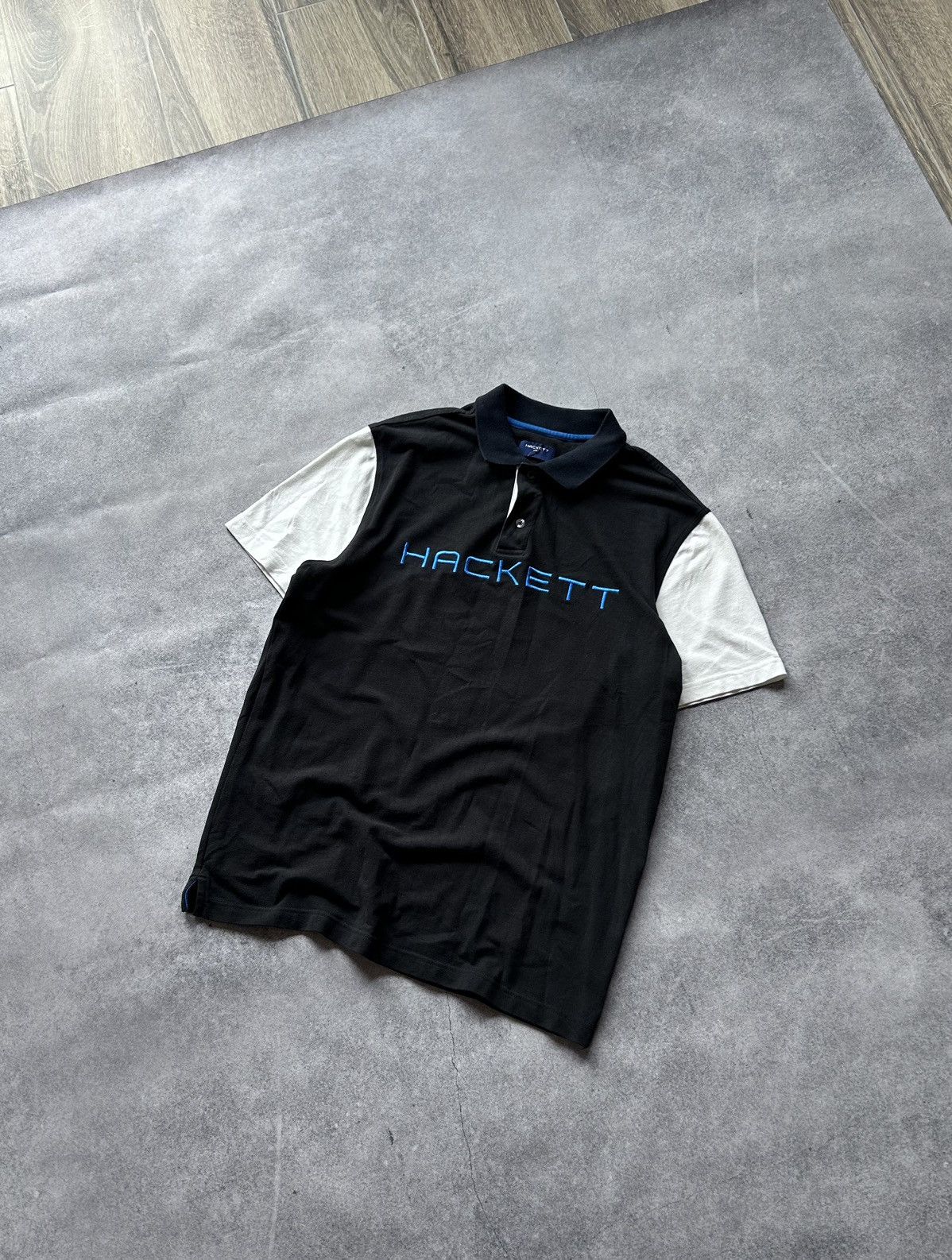 Hackett × Vintage Vintage Hackett golf big logo polos Size US L / EU 52-54 / 3 - 1 Thumbnail