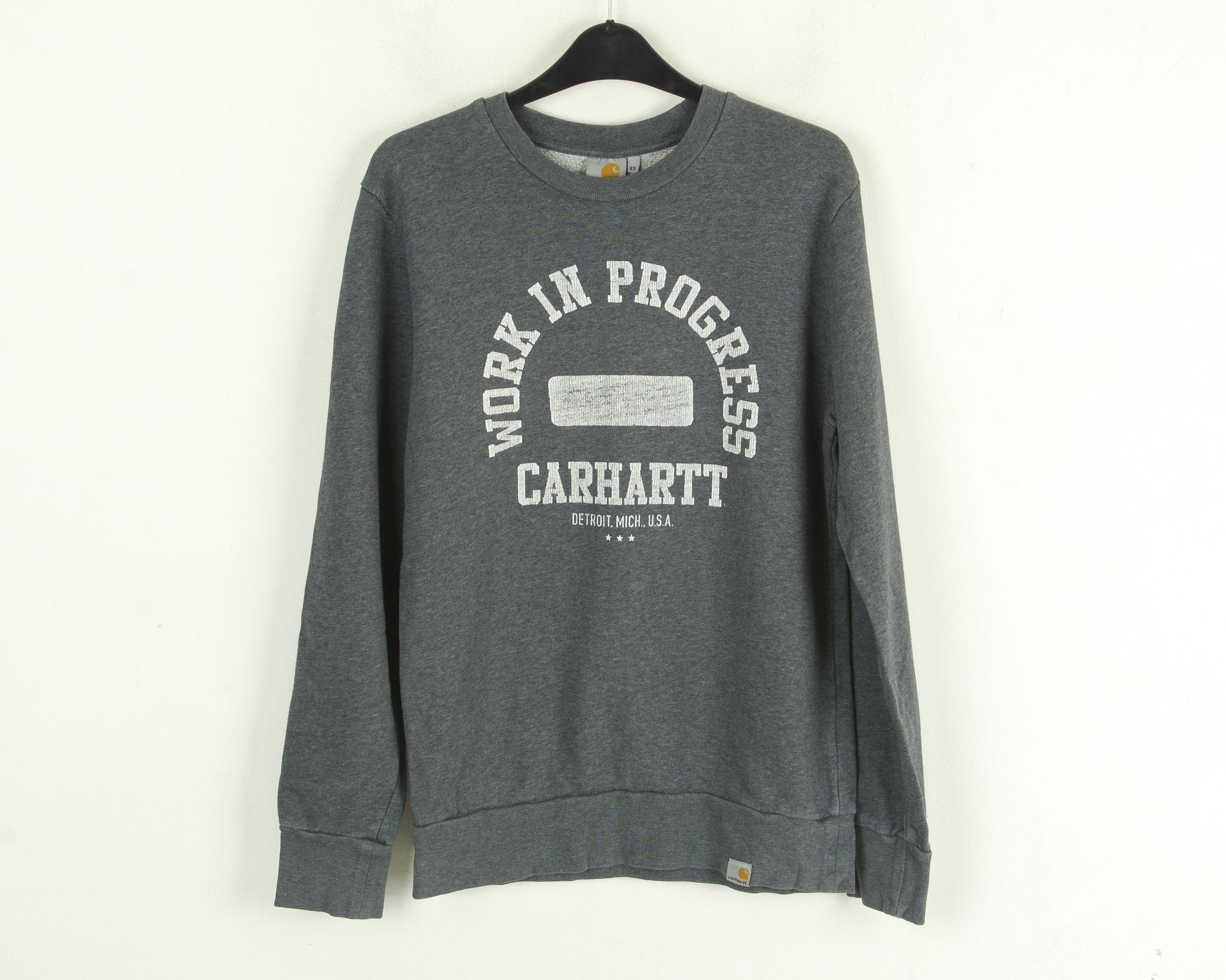 Rare!! Vintage Carhartt Sweatshirt sold Crewneck Embroidery BigLogo Spellout Carhartt Pullover Carhartt Jumper Carhartt Sweater Carhartt