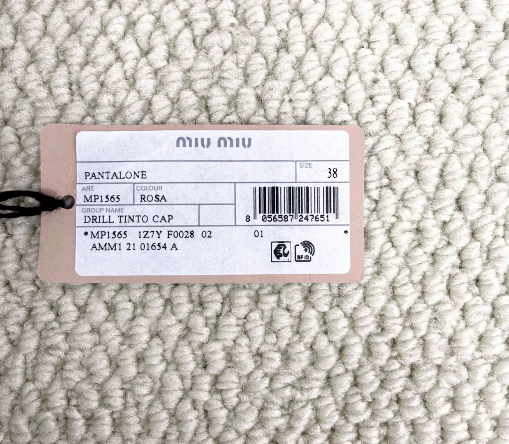 Miu Miu Miu Miu Pink Back Logo Bud Denim Shorts Size US S / EU 44-46 / 1 - 6 Thumbnail