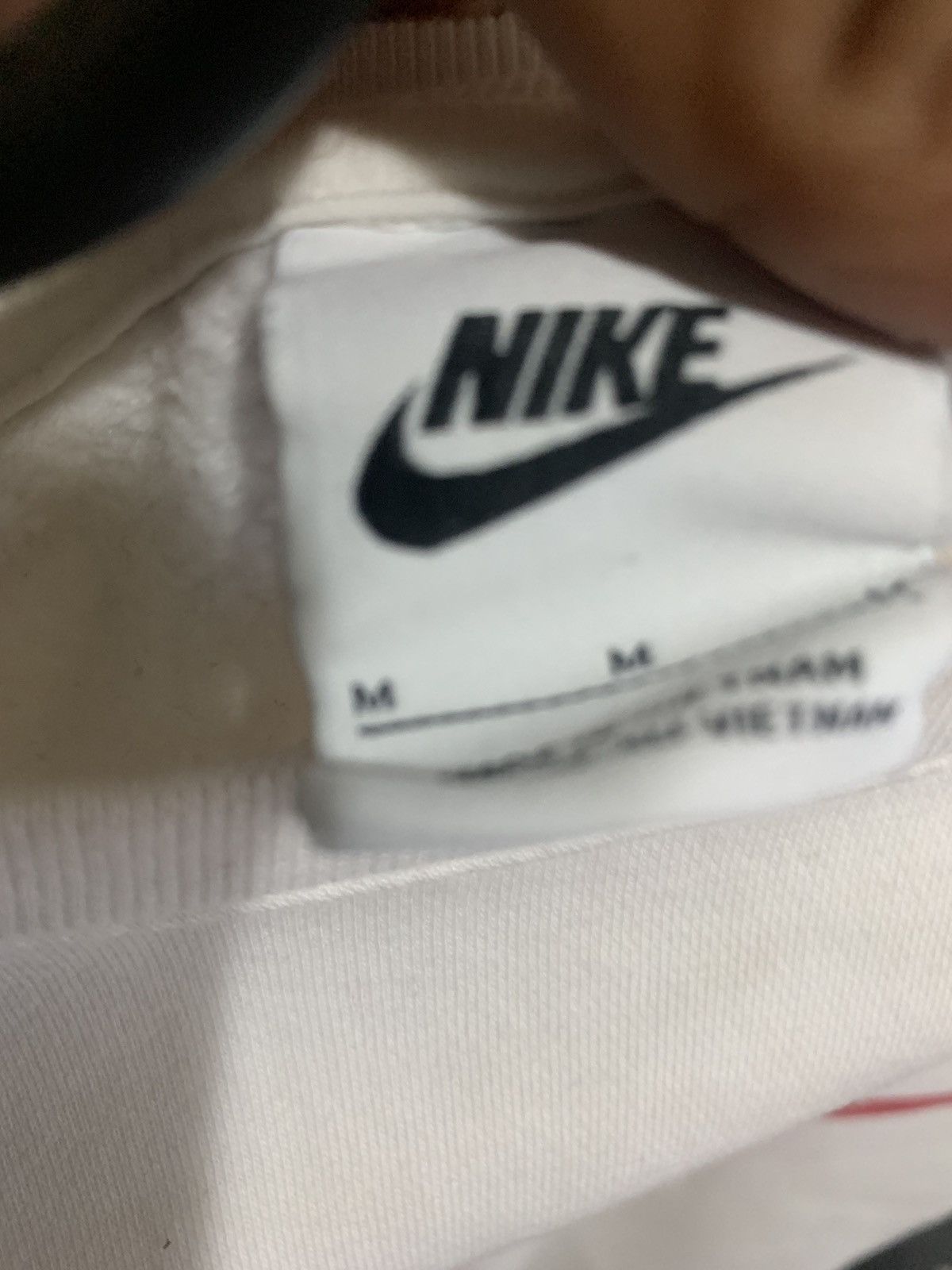 Nike Nike crewneck white Size US M / EU 48-50 / 2 - 3 Thumbnail