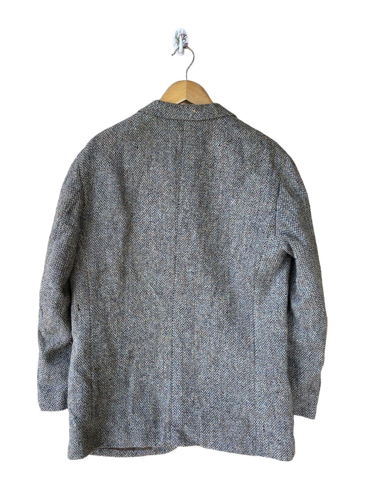 Harris Tweed × Vintage 👘SALE👘VINTAGE 70S ACEDE X HARRIS TWEED VINTAGE WOOL BLAZERS Size US L / EU 52-54 / 3 - 2 Thumbnail