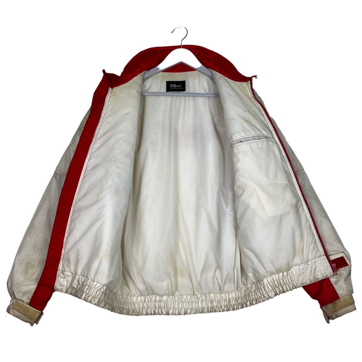 Japanese Brand 🔥 VINTAGE FUMA PLUS SPORTS RACING BOMBER JACKET Size US L / EU 52-54 / 3 - 11 Thumbnail