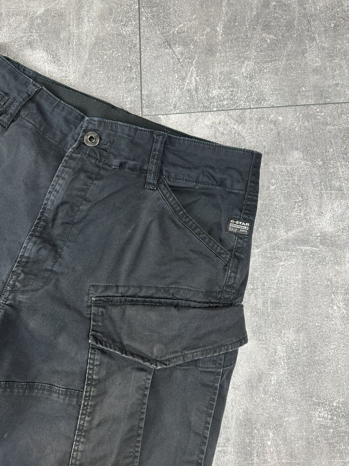 G-Star G Star Raw 3D Rovic Zip Relaxed 1/2 Cargo Short Size US 30 / EU 46 - 10 Thumbnail