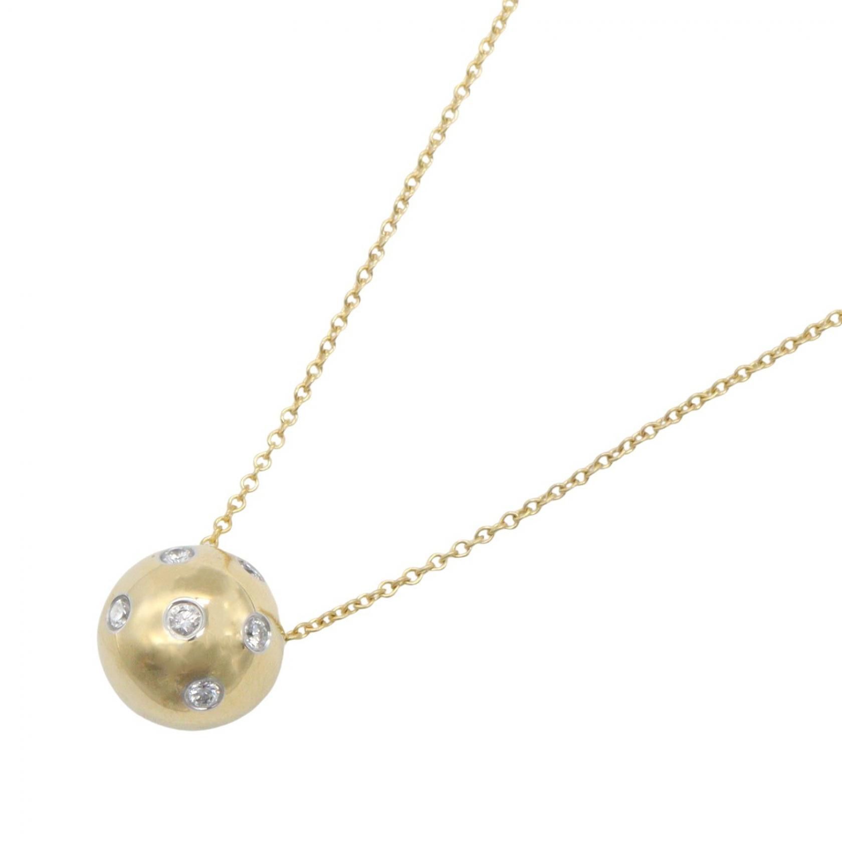 Tiffany & Co. Tiffany & Co. Tiffany & Co. Dots Ball Diamond Au750 Pt950 Necklace Precious Metal Necklace DUTY FREE for USA Size ONE SIZE - 1 Thumbnail
