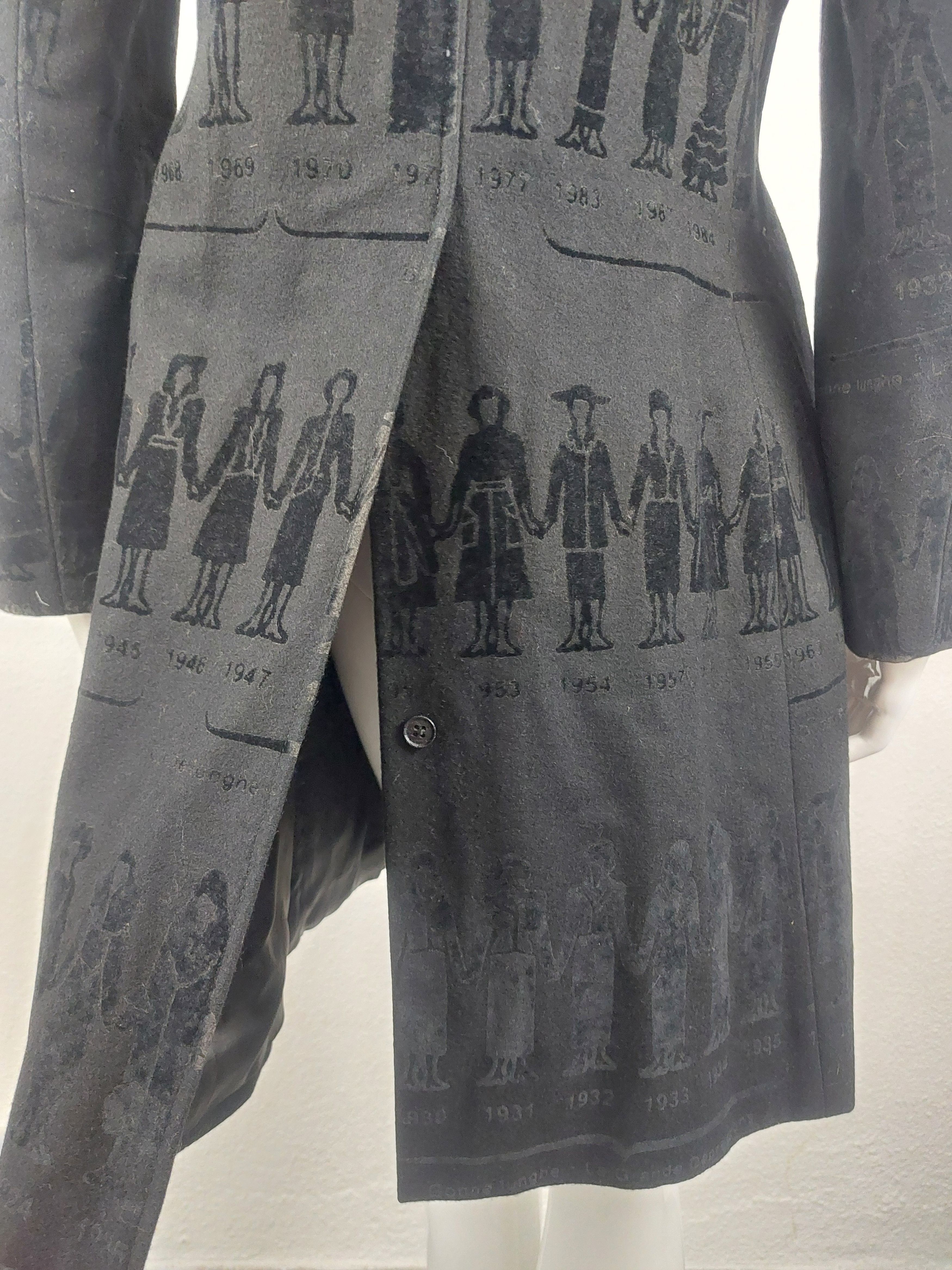 Moschino 1997 Moschino Fashion History Women Velvet Jacket Coat Size L / US 10 / IT 46 - 10 Thumbnail