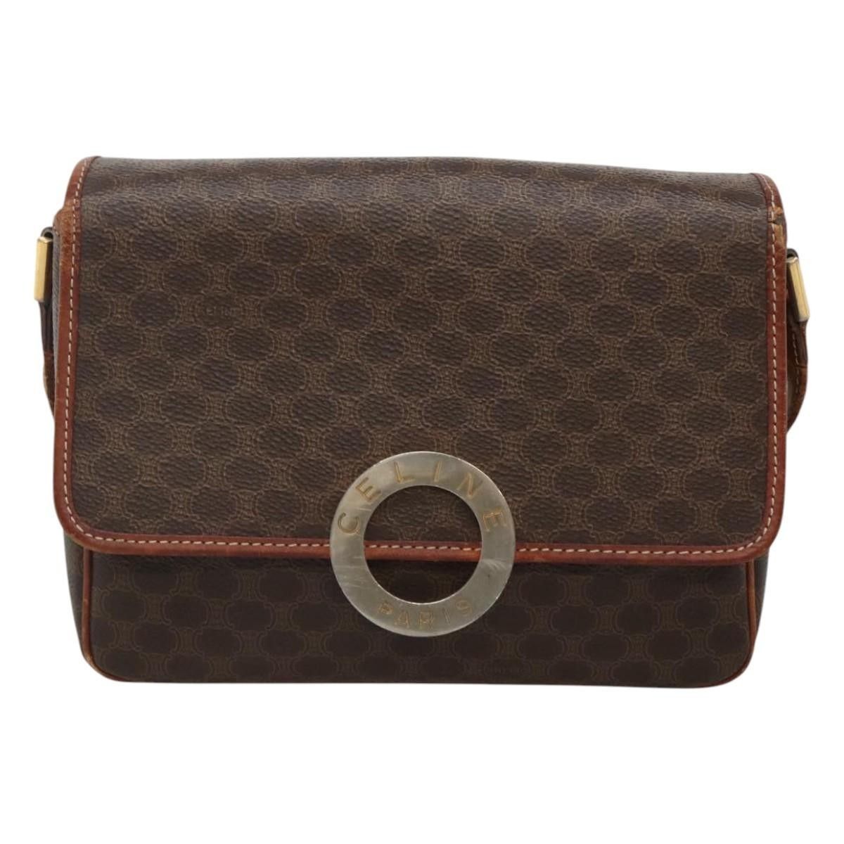Celine Celine Vintage Macadam Canvas and Leather Size ONE SIZE - 1 Thumbnail