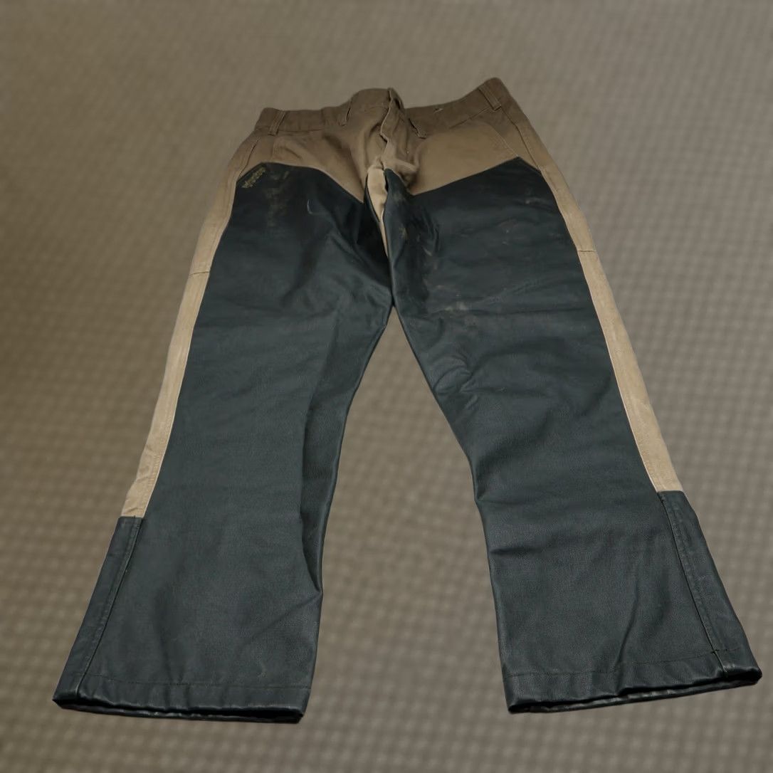 Vintage Columbia Pants Mens 36x34 Brown Briarshun Canvas Overlays Durable Workwear Field Size US 36 / EU 52 - 1 Thumbnail