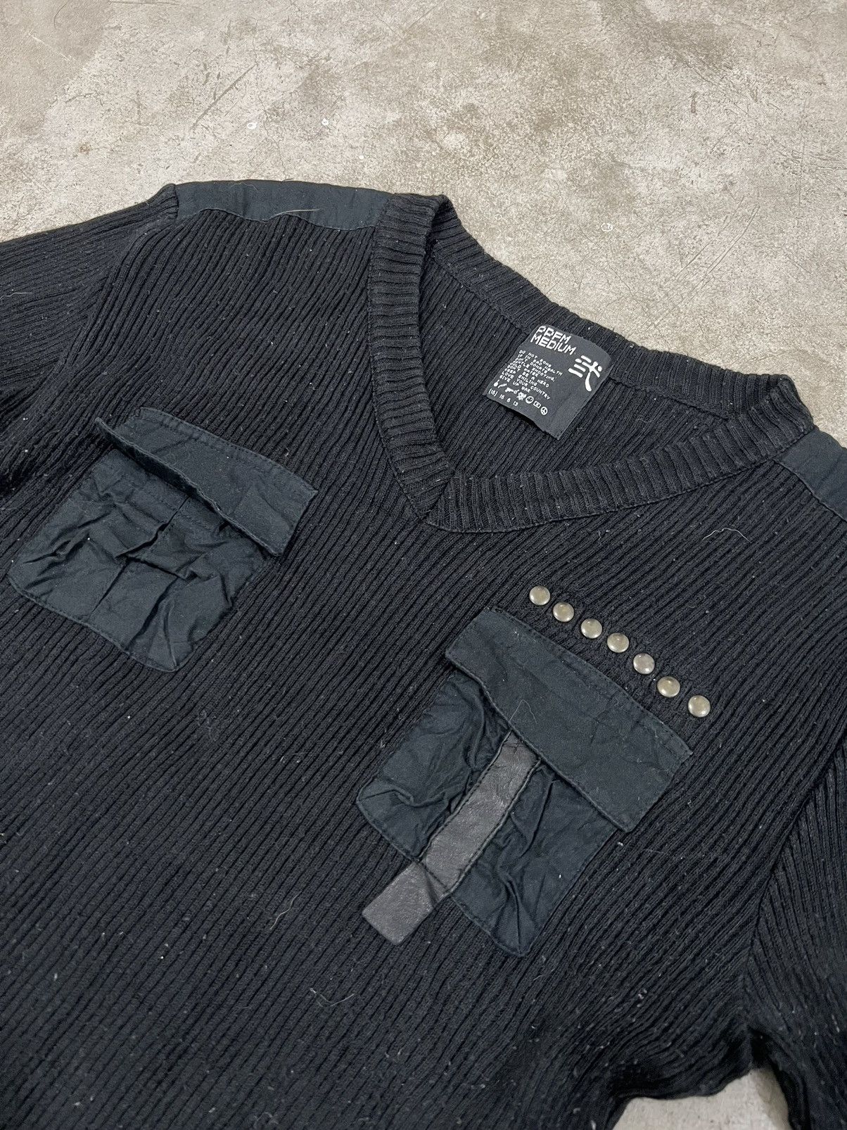 PPFM × Tornado Mart × semanticdesign Vintage PPFM Military Style Commando Sweater Size US M / EU 48-50 / 2 - 3 Thumbnail