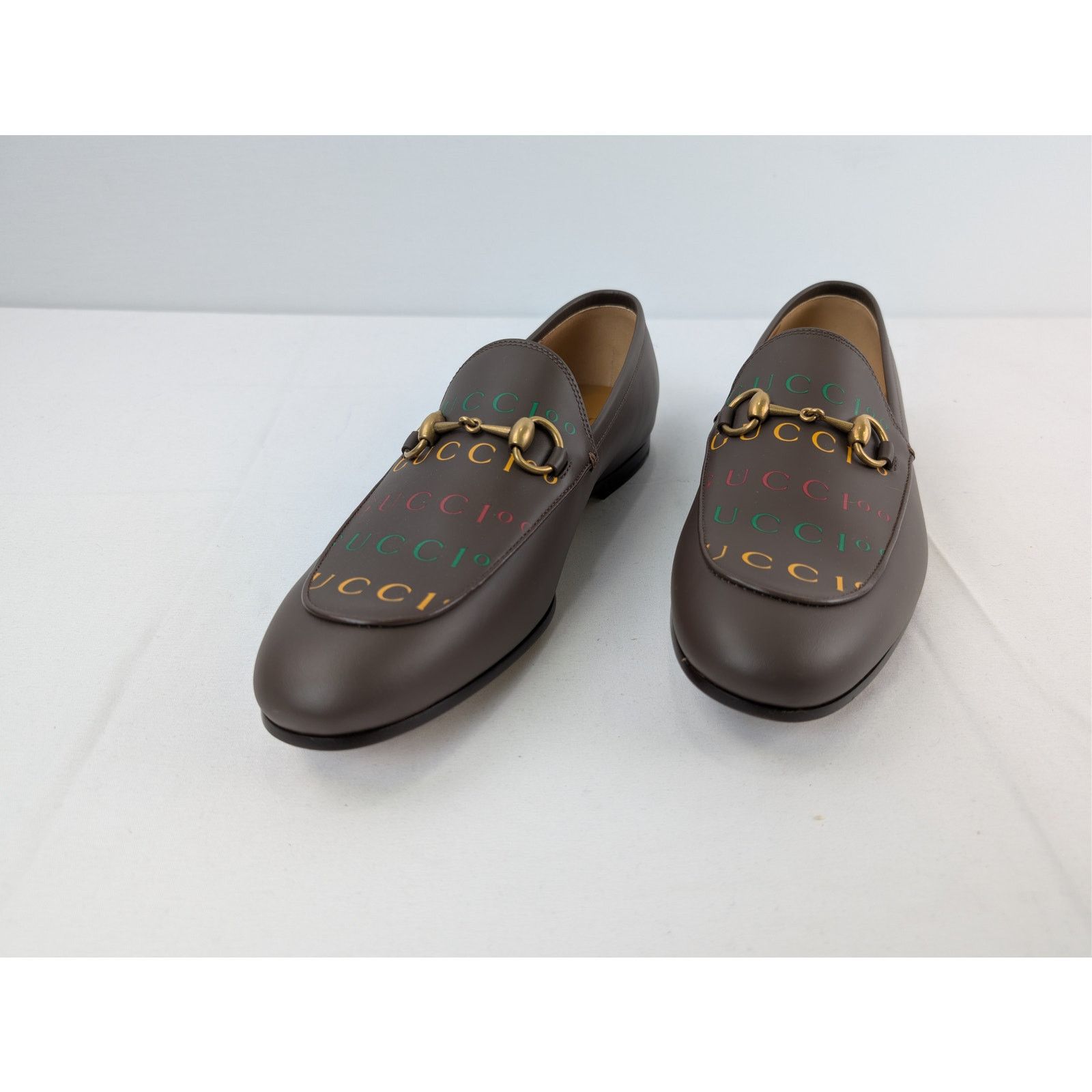 Gucci o1rshd1 Leather Jordaan Horsebit Loafers Boots in Brown Size US 8 / EU 41 - 8 Thumbnail