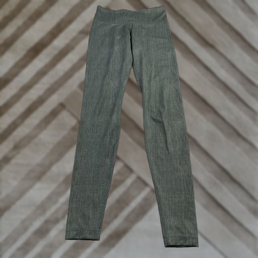 Lululemon Lululemon Wunder Under Pants Leggings Green Size 4 Nulu Nylon Lycra Inseam 30.5 in Regular Women Busy Activewear Casual Workwear Size 27" / US 4 / IT 40 - 1 Thumbnail