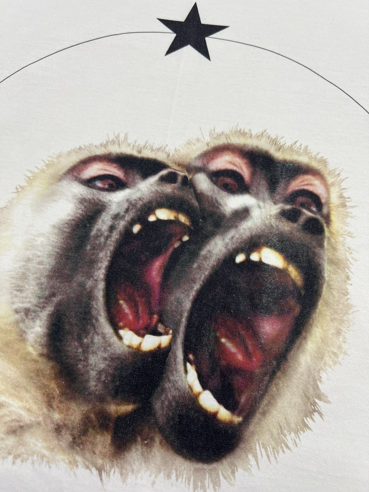 Givenchy Givenchy - Riccardo Tisci - Monkey Brothers T-Shirt Size US L / EU 52-54 / 3 - 8 Thumbnail