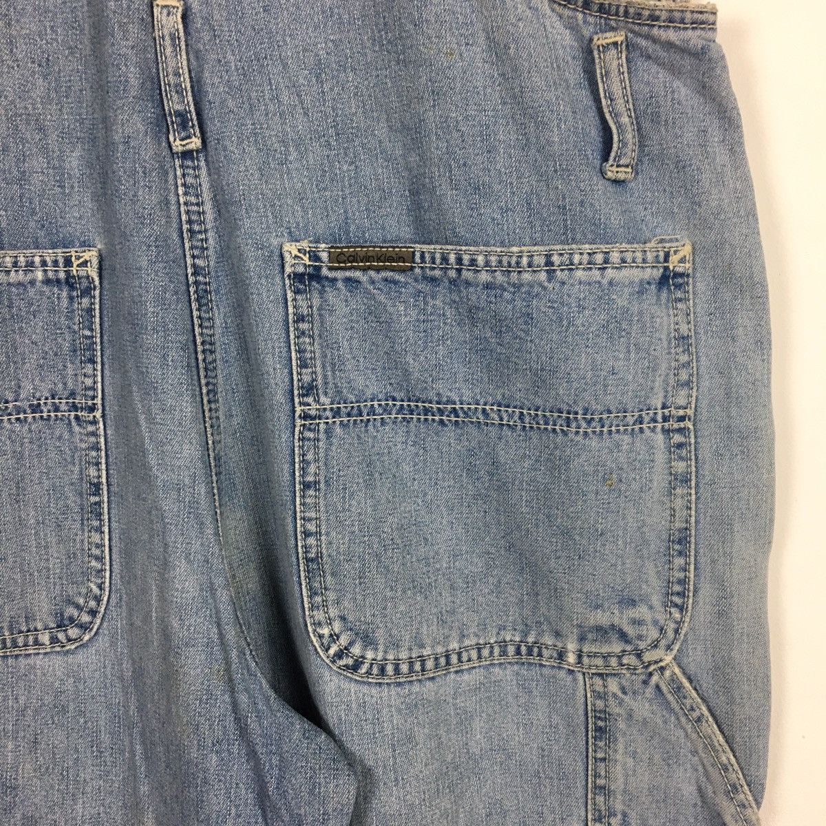 Calvin Klein Vintage Calvin Klein Workwear Carpenter Overall Baggy Size US 34 / EU 50 - 7 Thumbnail