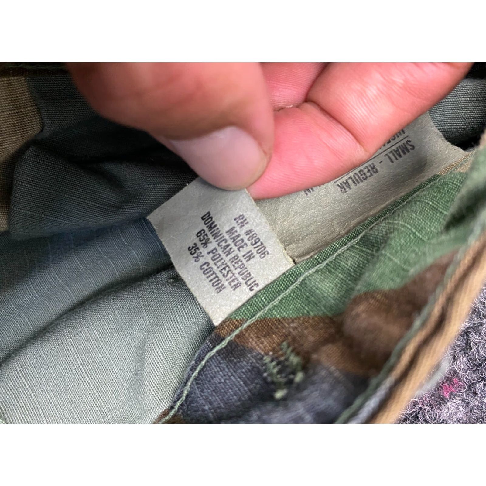 Propper VINTAGE PROPPER Pants Cargo Trousers Green Small Regular Men Army Cargo Pocket Zipper Buttons 32 in Inseam Size US 29 - 6 Thumbnail