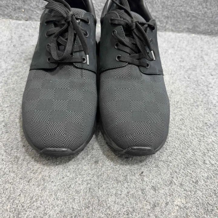 Other Louis Vuitton Black Checkered Casual Sneakers -2508 Size US 9.5 / EU 42-43 - 7 Thumbnail
