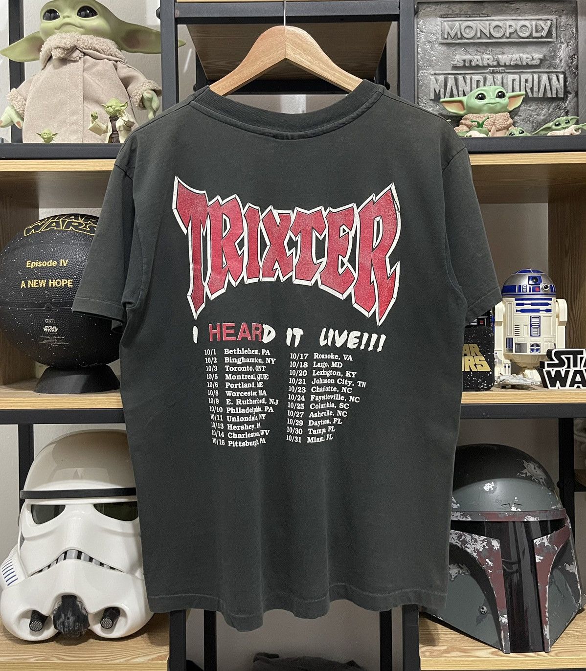 Vintage 90's Trixter I Heard It Live Tour Band Tshirt