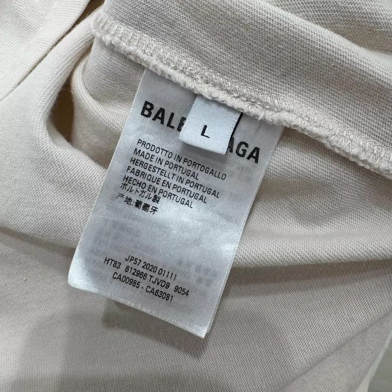 Balenciaga Balenciaga Logo Short Sleeve Size US L / EU 52-54 / 3 - 5 Thumbnail
