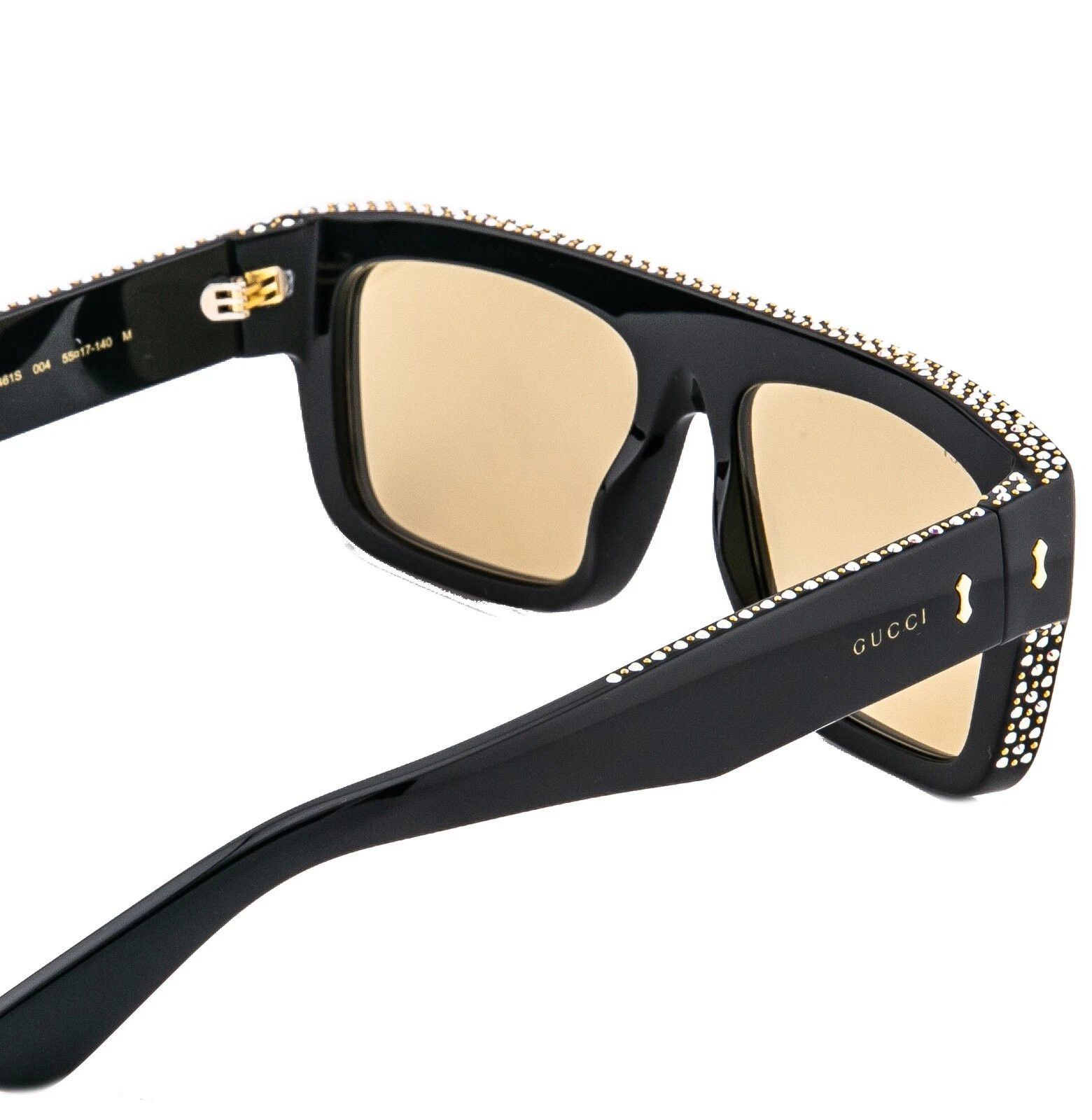 Gucci GUCCI HOLLYWOOD 1461 Black Rim Gg1461S 004 Sunglasses Size ONE SIZE - 2 Thumbnail