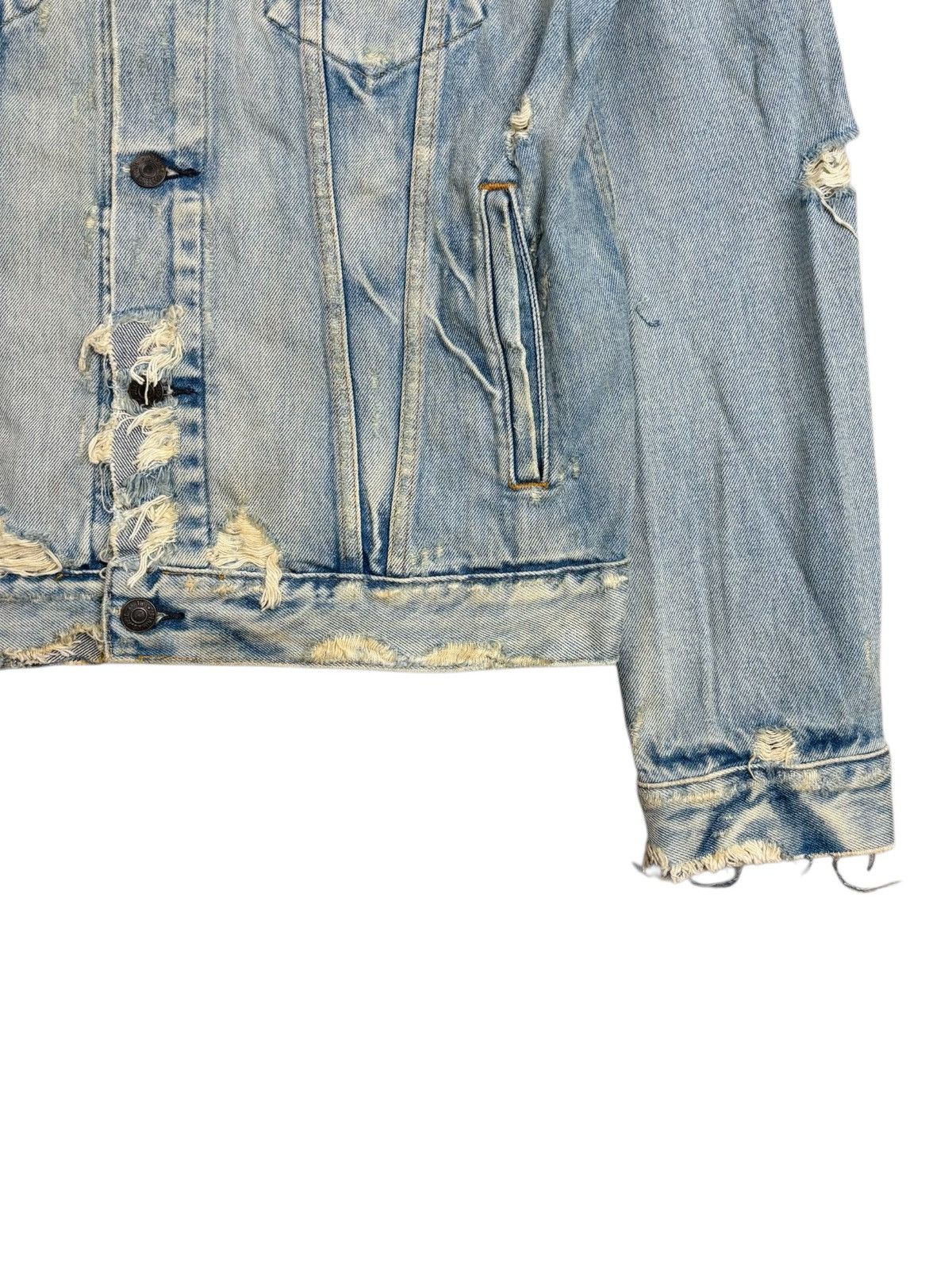 RRL Ralph Lauren 2000s Ralph Lauren - Denim & Supply Crash Denim Jacket Size US M / EU 48-50 / 2 - 6 Thumbnail