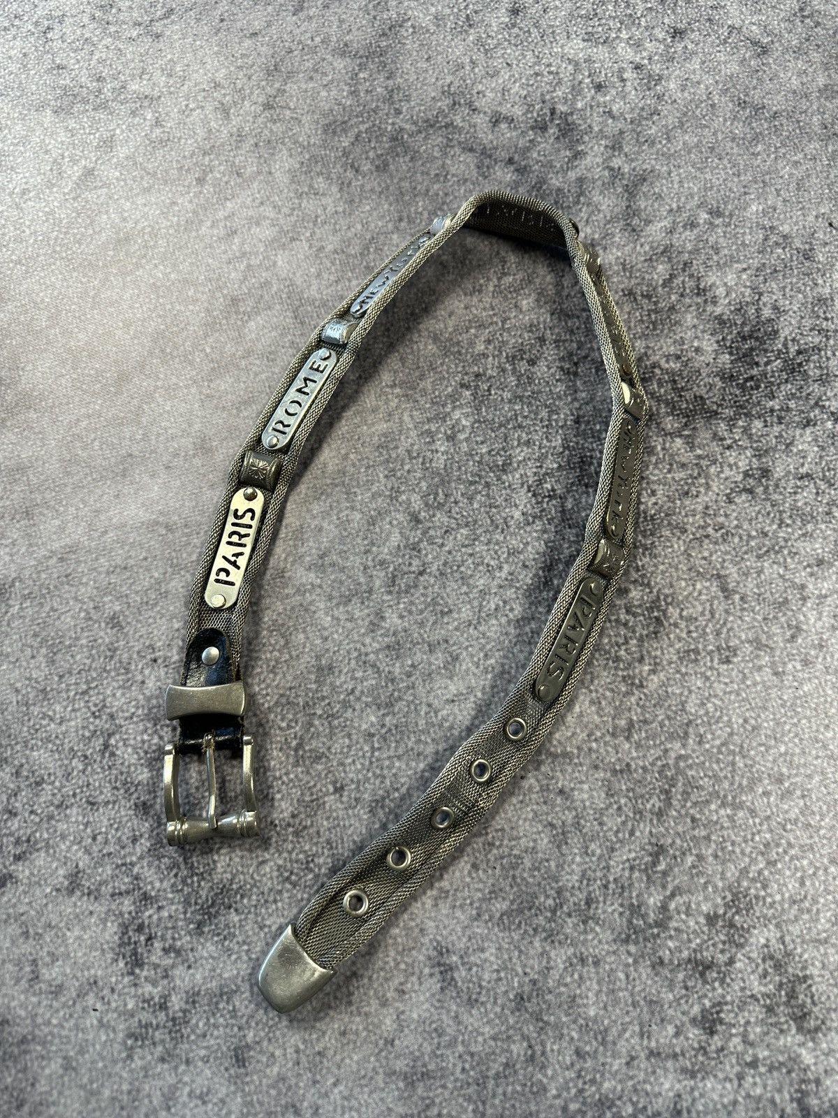 Other Y2K Metal Belts Avant Garde Rare Streetwear Style USA Paris Size ONE SIZE - 2 Thumbnail