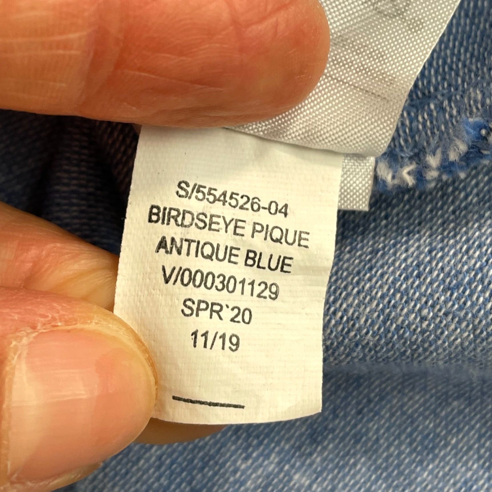 Banana Republic Banana Republic Polo Shirt Men L Blue Birdseye Organic NWOT Pique Casual Classic Fit Short Sleeve Shirt Mens Size US L / EU 52-54 / 3 - 8 Thumbnail