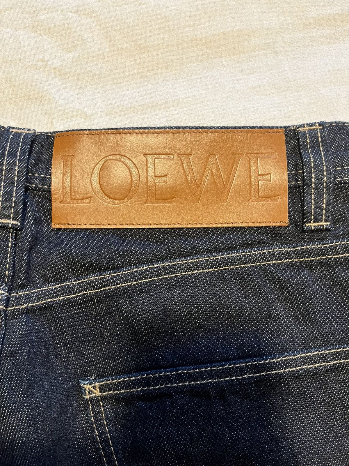 Loewe Loewe straight leg denim pants. Size US 31 - 11 Thumbnail