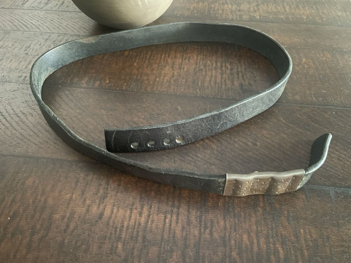 Carol Christian Poell Custom Leather “Band-Aid” Belt Size 30 - 4 Thumbnail