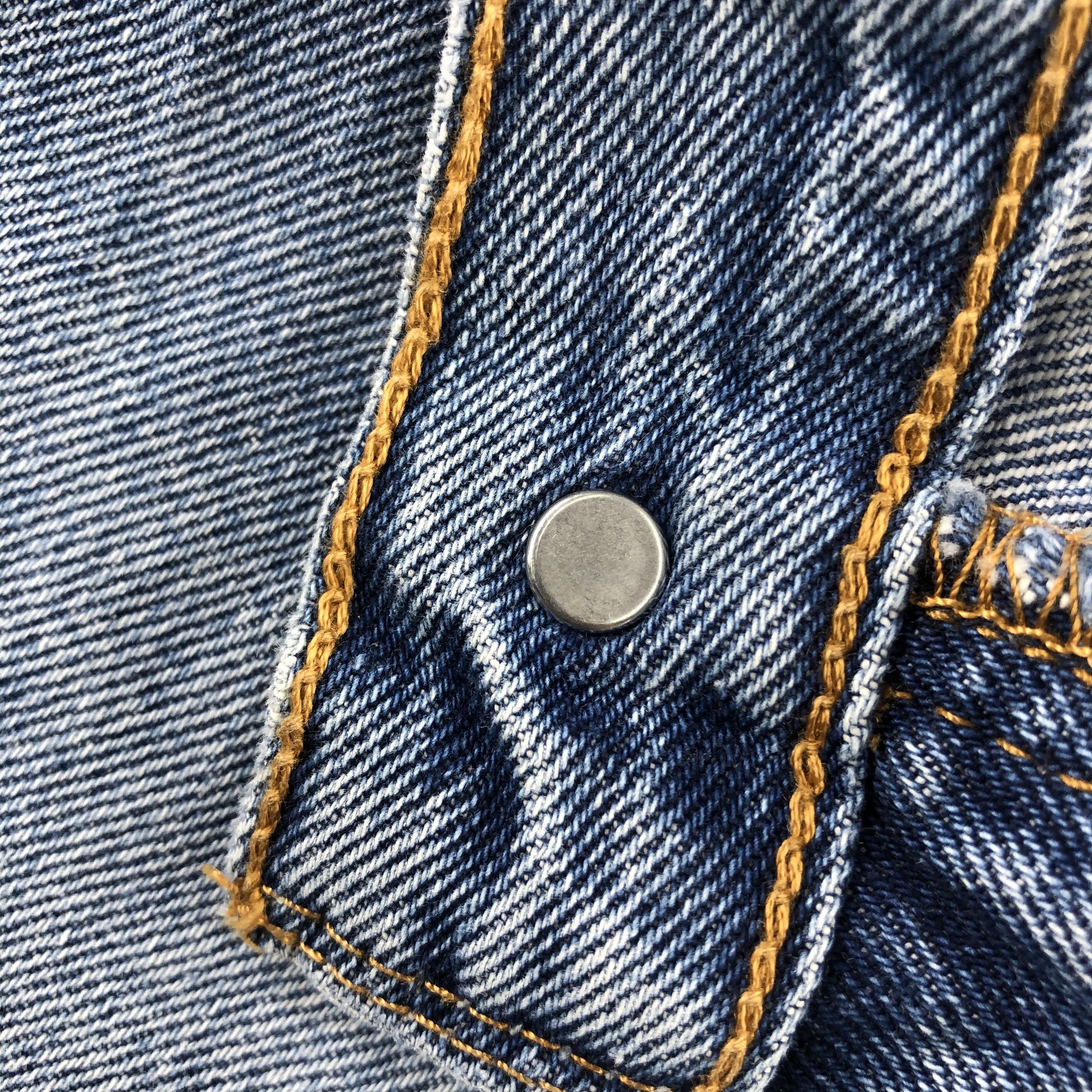 Levi's Vintage Levi's 505 Jeans Orange Tab Distress Denim KJ866 Size US 31 - 14 Thumbnail