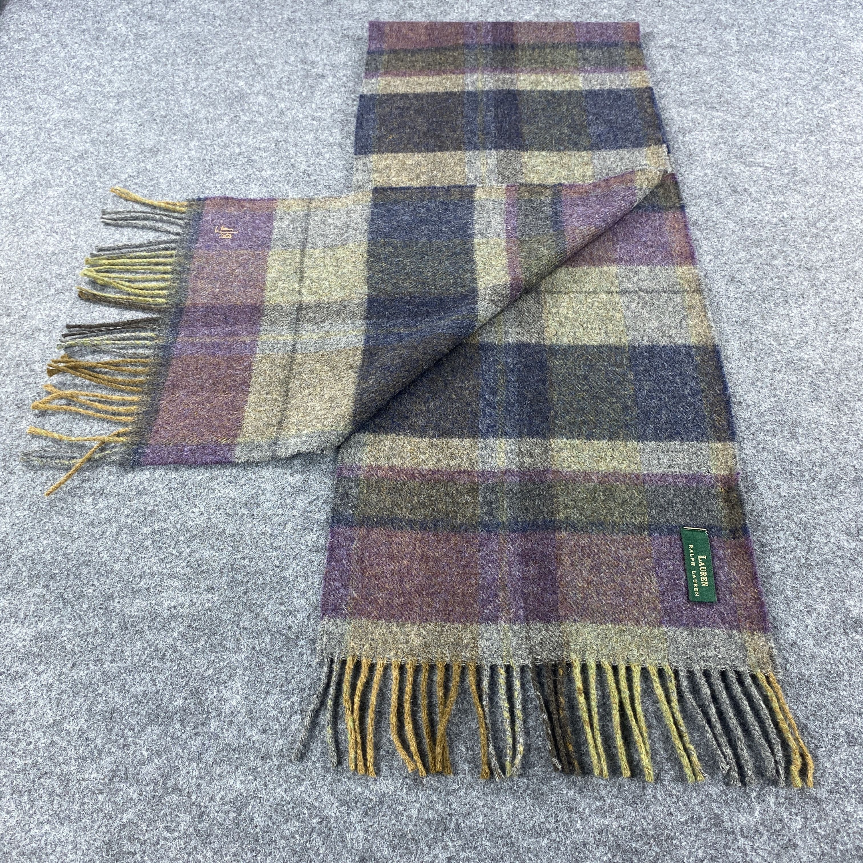 Lauren Ralph Lauren × Vintage Lauren Ralph Lauren Scarf # Muffler # Neckwear # D461 Size ONE SIZE - 7 Thumbnail