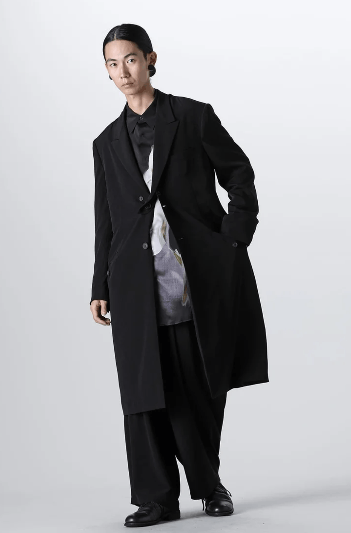 Yohji Yamamoto Yohji Yamamoto Pour Homme 24AW - Lapel Detachable Jacket Size US M / EU 48-50 / 2 - 12 Thumbnail