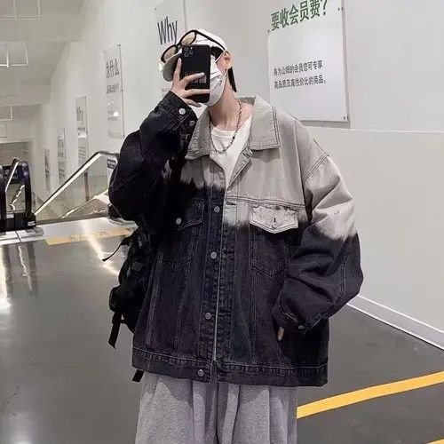 Other Matsuzaka x Mie Gradient Denim Jacket Size US M / EU 48-50 / 2 - 5 Thumbnail