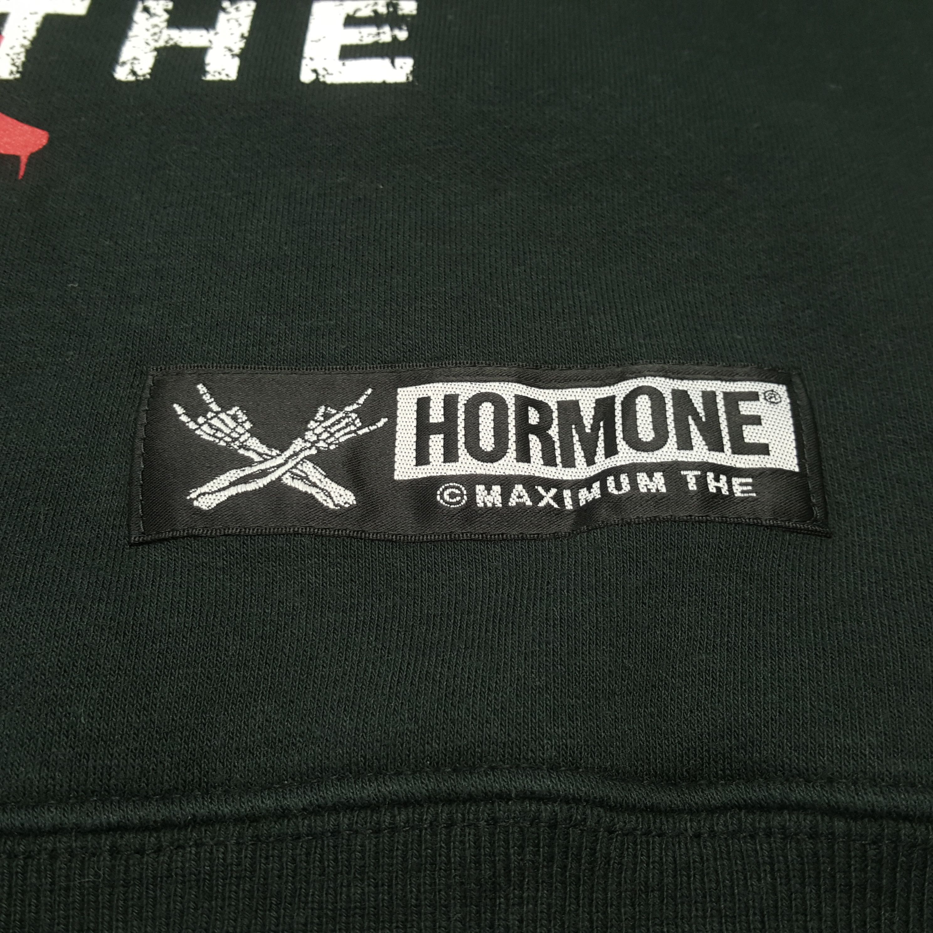 Vintage Maximum The Homrmone Japanese Rock Band Sweatshirt RR30 Size US XL / EU 56 / 4 - 10 Thumbnail