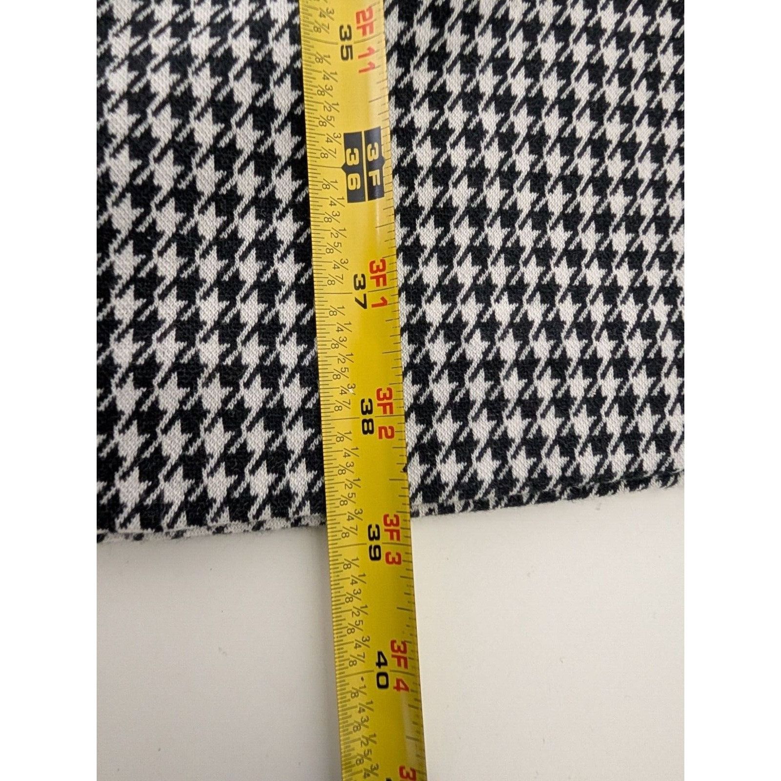 Talbots NEW Talbots Houndstooth Dress Womens Petite Size 14 Black Size XL / US 12-14 / IT 48-50 - 11 Thumbnail