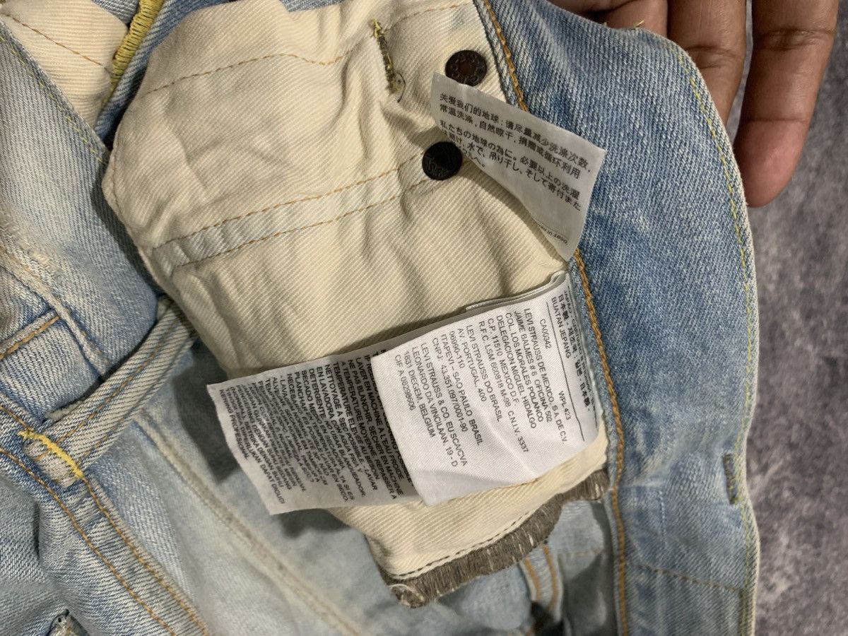 Levi's Denim pants Levi’s 501 ripped vintage Size US 32 / EU 48 - 6 Thumbnail