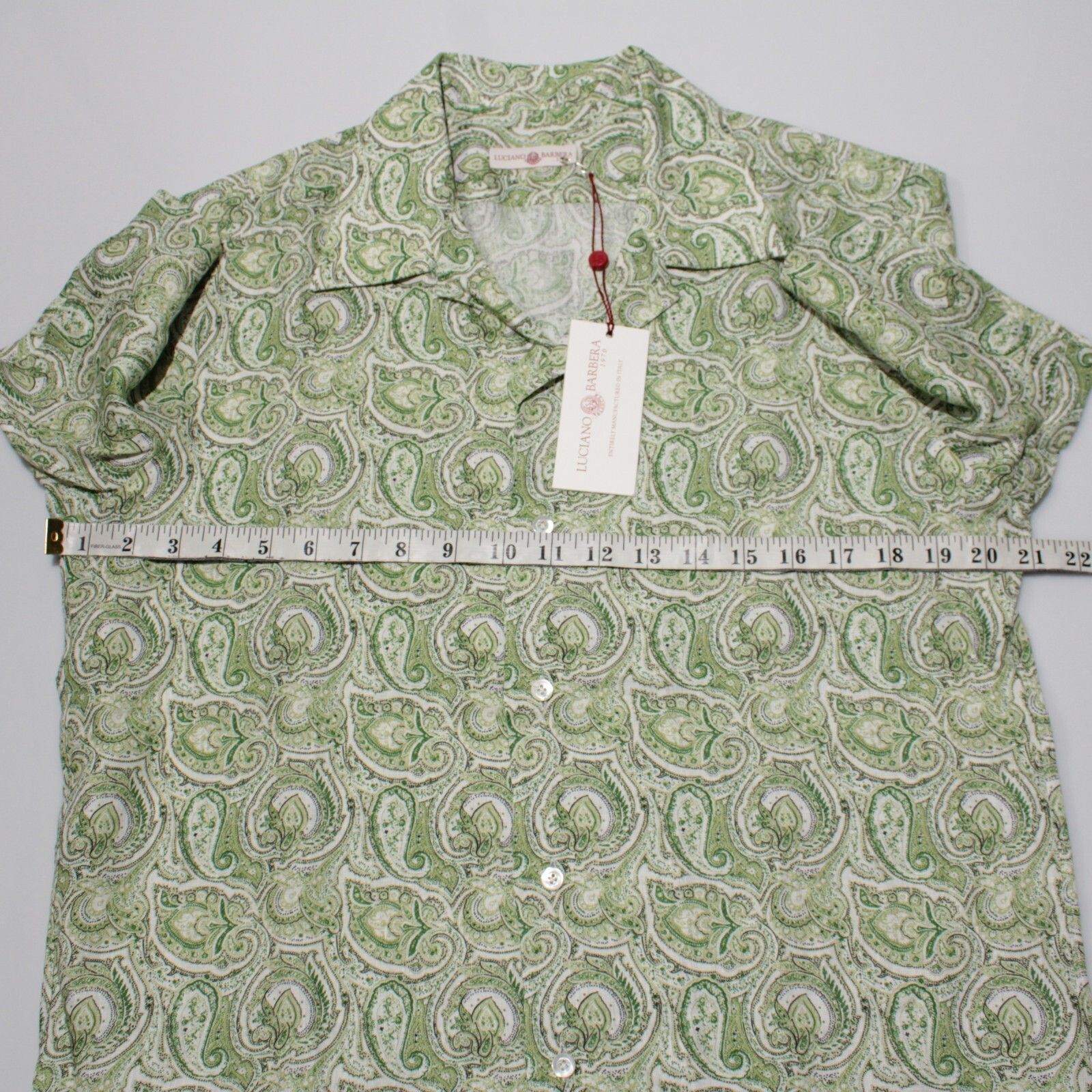 Luciano Barbera Luciano Barbera New with tags Shirt Size M US In Green Size US M / EU 48-50 / 2 - 7 Thumbnail