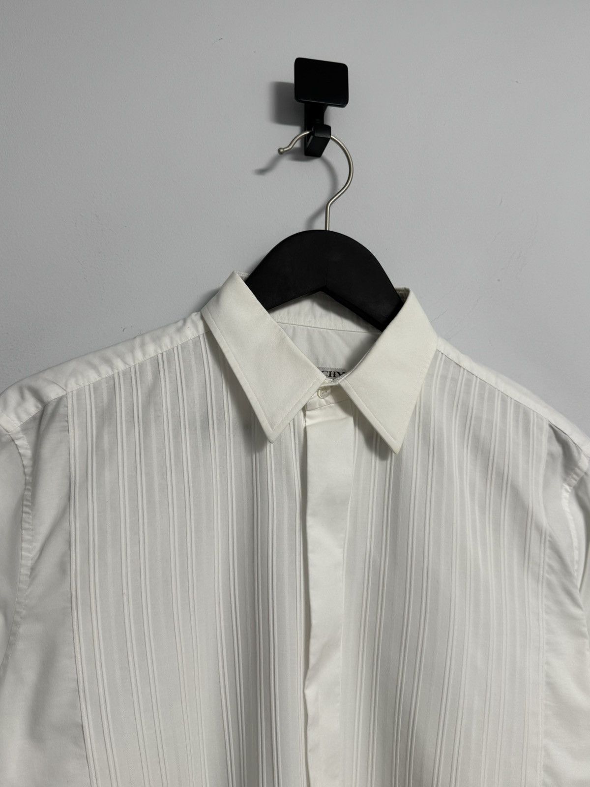 Givenchy Vintage 90s Givenchy shirt luxury y2k France cotton Button Size US L / EU 52-54 / 3 - 2 Thumbnail