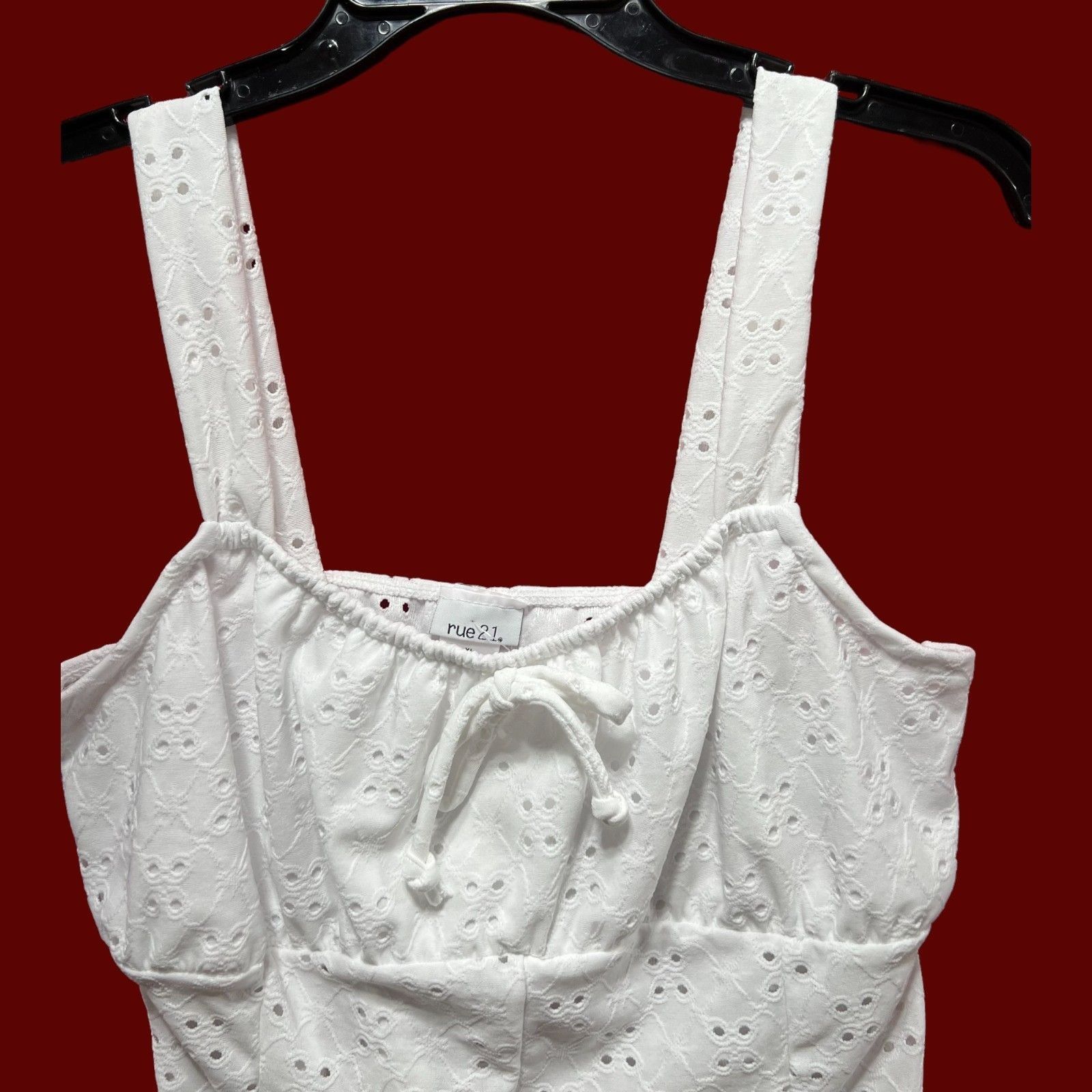 rue21 Rue 21 - Women's Tank Top - White - Extra Large Size XL / US 12-14 / IT 48-50 - 10 Thumbnail