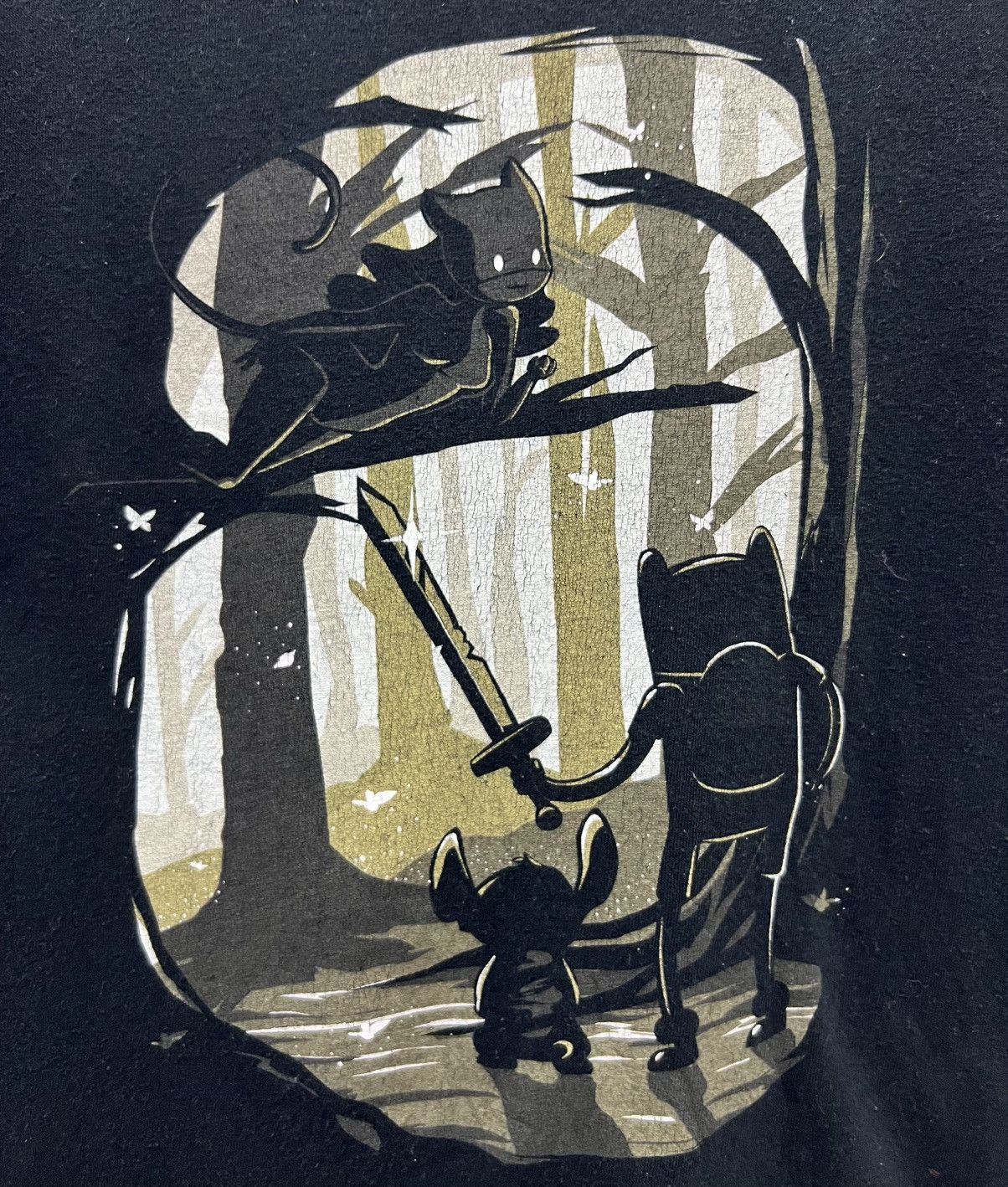 Gildan × Japanese Brand × Nickelodeon “BEFRIENDING”STITCH,FINN OUT ON AN ADVENTURER,CATWOMAN SHIRT Size US L / EU 52-54 / 3 - 3 Thumbnail