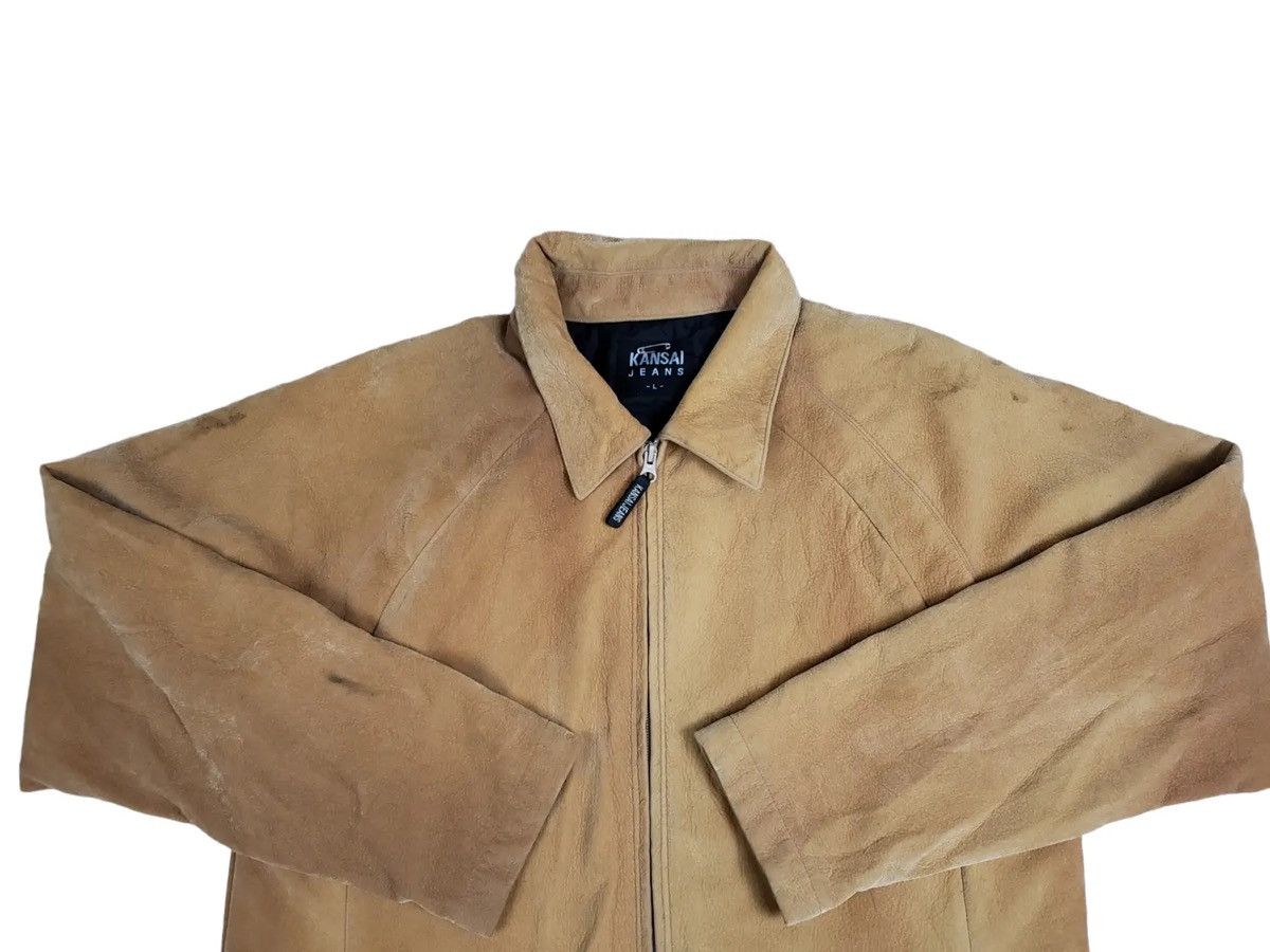 Kansai Yamamoto Vtg Kansai Yamamoto Men Jacket Zipper Size US L / EU 52-54 / 3 - 3 Thumbnail