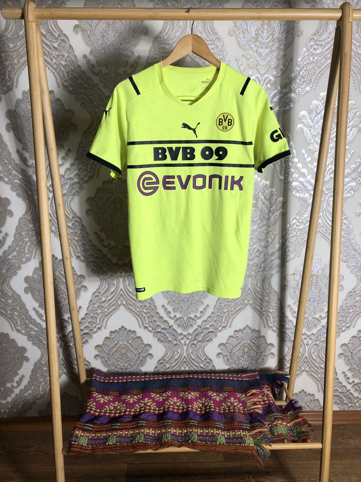Puma VINTAGE PUMA FC BORUSSIA DORTMUND GERMANY SOCCER JERSEY Y2K Size US M / EU 48-50 / 2 - 2 Thumbnail