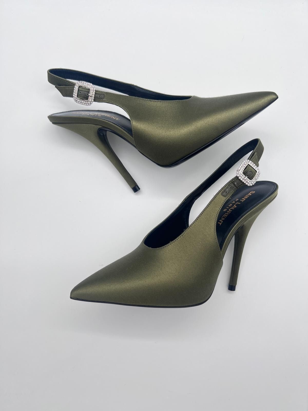Saint Laurent Paris New Saint Laurent Yasmeen Pump Sandals IT 37/ US 7 Size US 7 / IT 37 - 4 Thumbnail