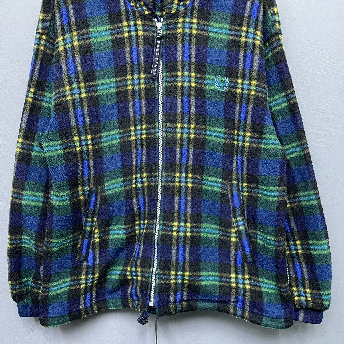 Fred Perry Fred Perry Polartec Fleece Hooded Jacket Size US M / EU 48-50 / 2 - 4 Thumbnail