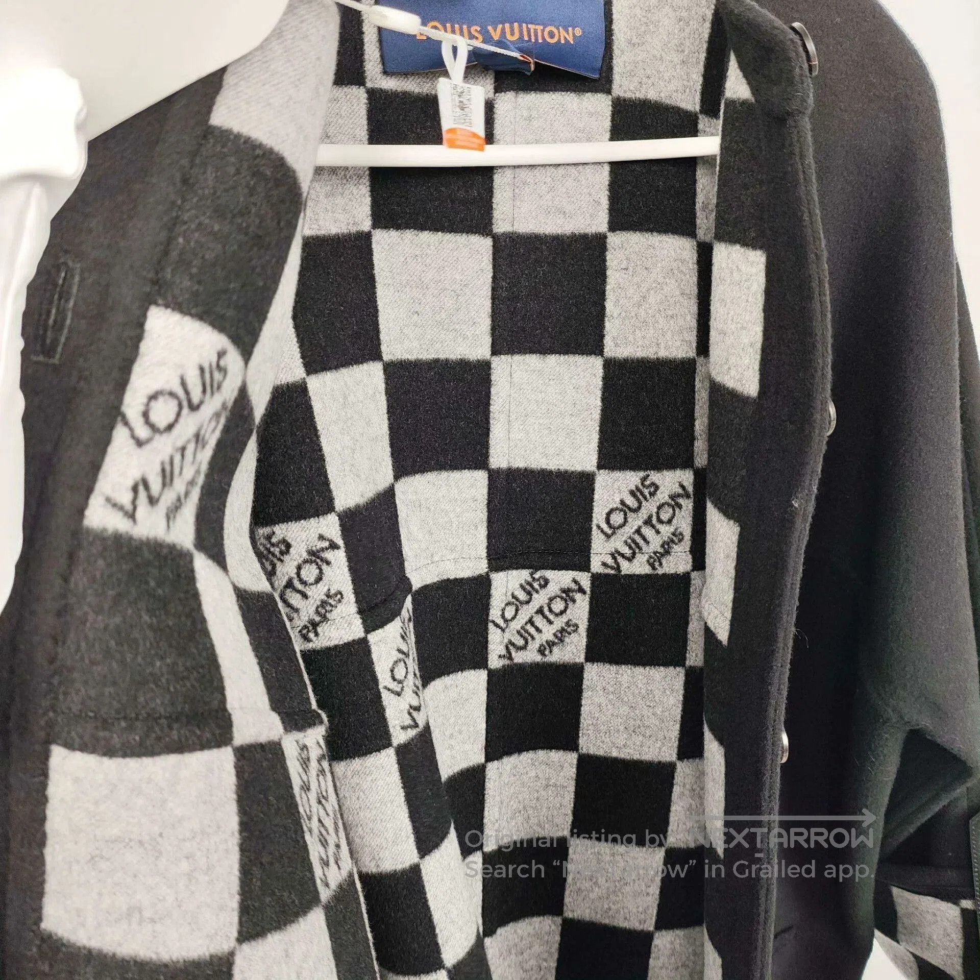 Louis Vuitton LV Wool SS24 Coat Size 34 Black. Size US XS / EU 42 / 0 - 3 Thumbnail