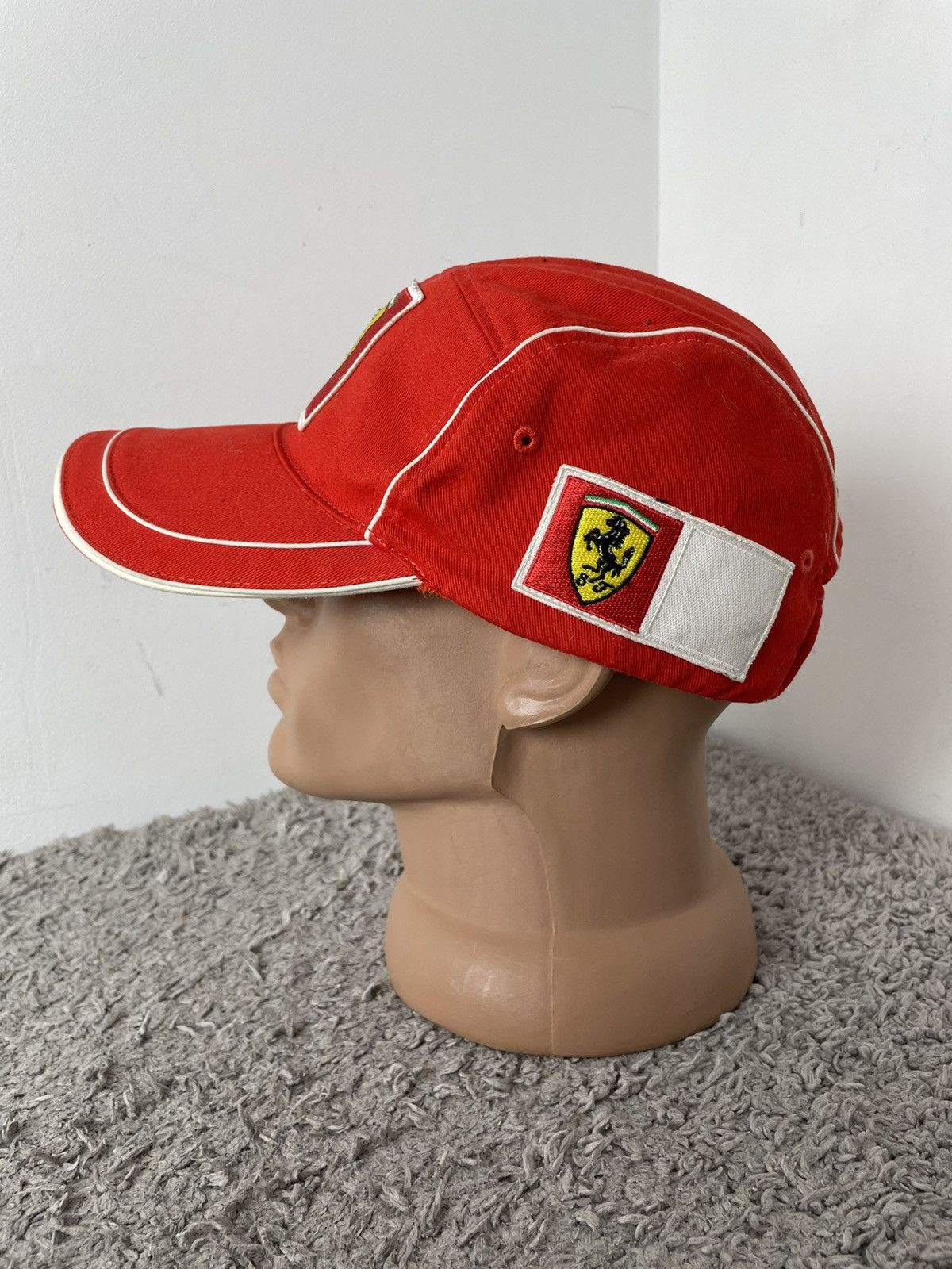 Ferrari × Puma Puma Ferrari Racing Cap hats Y2K VTG Style Size ONE SIZE - 3 Thumbnail