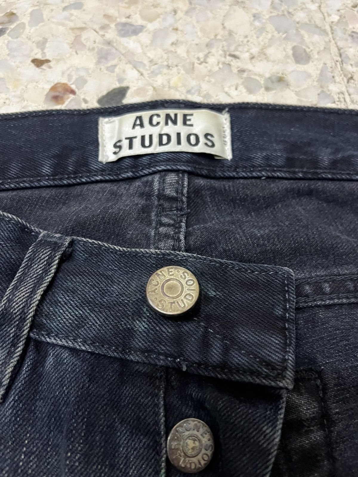 Acne Studios Acne Studios Roc Lana model Black Denim Jeans Size US 30 / EU 46 - 4 Thumbnail