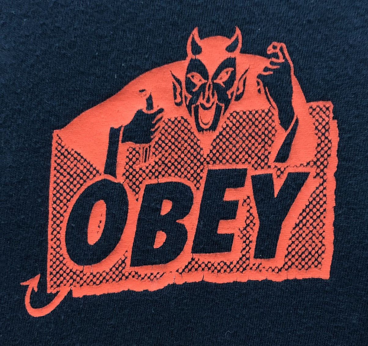 Obey Vintage Obey Devil T-Shirt Size US M / EU 48-50 / 2 - 4 Thumbnail