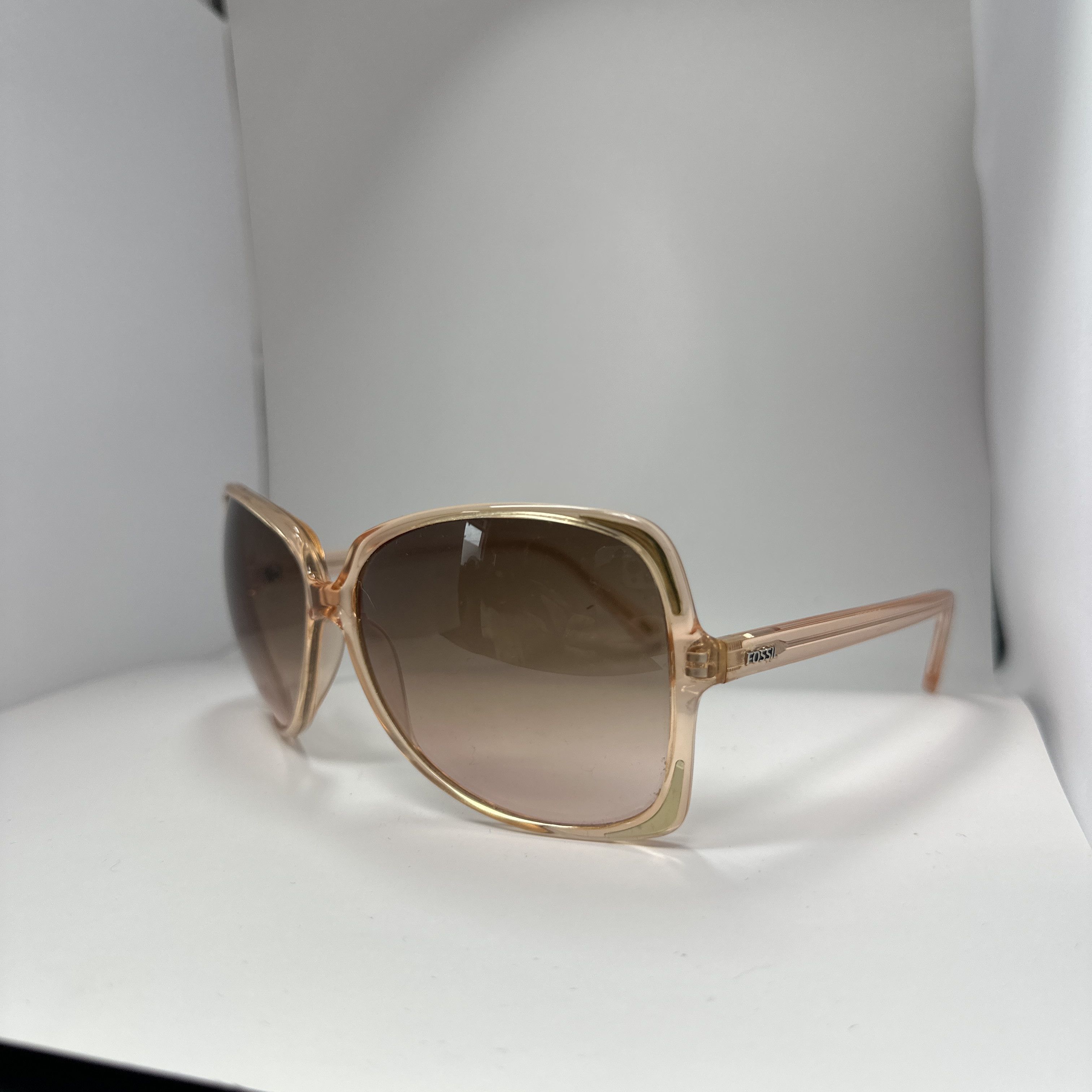 Fossil Vintage Avant Garde Old Money Fossil Sunglasses 00s Size ONE SIZE - 6 Thumbnail