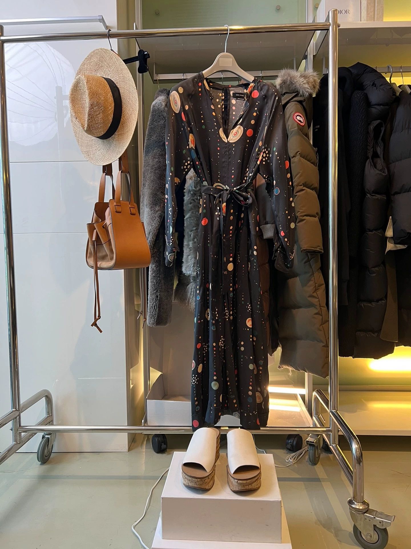Isabel Marant Isabell Marant 100% Silk Polka Dot Dress 36 New Size XS / US 0-2 / IT 36-38 - 1 Thumbnail