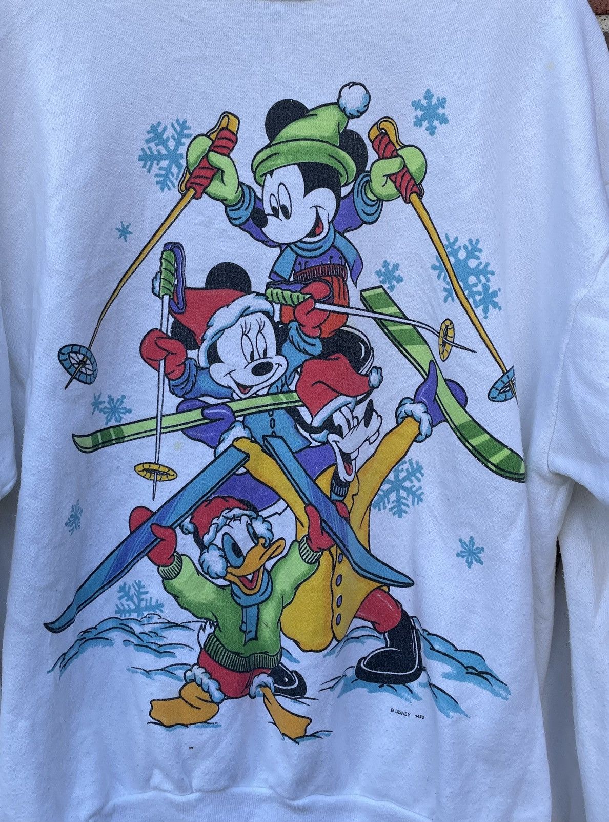Disney Vintage Disney Mickey Unlimited Jerry Leigh Crewneck skiing Size US XL / EU 56 / 4 - 4 Thumbnail